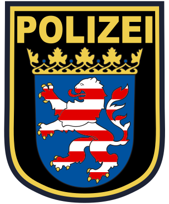 Hessische Polizei Krawatte Clip 
