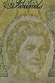 Queen Elisabeth II. als Wasserzeichen in einer 5-Pfund-Banknote (2002)