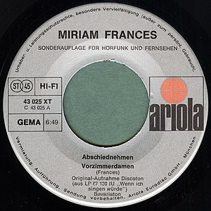 Miriam Frances: Leben, Liedtexte, Alben