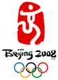 Logo der Olympischen Sommerspiele 2008