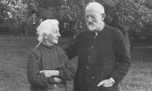 Otto Hupp mit Ehefrau