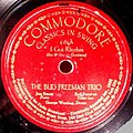 Commodore Records: 78er von Bud Freeman Trio - I Got Rhythm