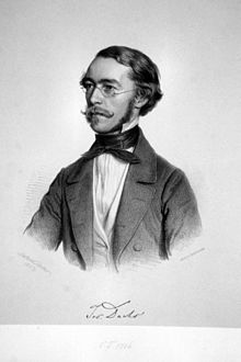 Josef Dachs, Lithographie von Gabriel Decker, 1852 (Quelle: Wikimedia)