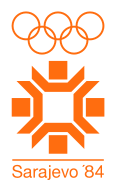 Logo der Olympischen Winterspiele 1984