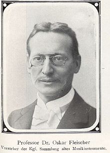 Oskar Fleischer, 1906 (Quelle: Wikimedia)