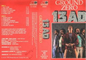 <i>Ground Zero</i> (13AD album) 1990 studio album by 13AD (band)