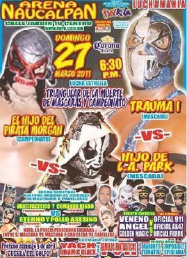 <span class="mw-page-title-main">Rebelión de los Juniors (2011)</span> 2011 International Wrestling Revolution Group event