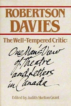 <i>The Well-Tempered Critic</i> (Davies book)
