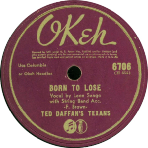 <span class="mw-page-title-main">Born to Lose (Ted Daffan song)</span> 1942 song by Ted Daffan