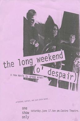 <i>The Long Weekend</i> (O Despair) 1989 film by Gregg Araki