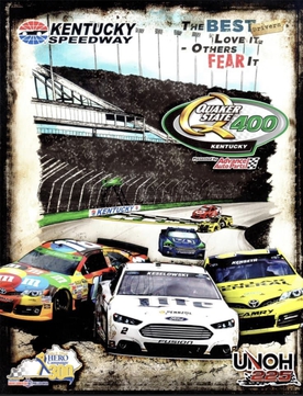 <span class="mw-page-title-main">2014 Quaker State 400</span> Motor car race