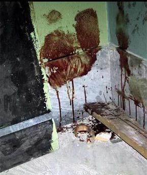 File:Bloodstains on Diaz school following police action in July 2001.jpg