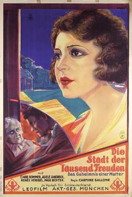 <i>The City of a Thousand Delights</i> 1927 film