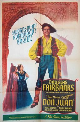 <i>The Private Life of Don Juan</i> 1934 film by Alexander Korda