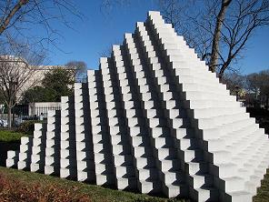 <i>Four-Sided Pyramid</i> Artwork by Sol LeWitt