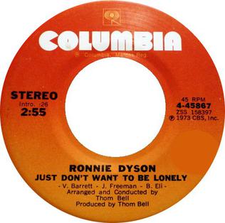 File:Just Don't Want to Be Lonely - Ronnie Dyson.jpg