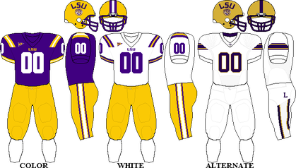 LSU Combat in 2023  Football uniforms, Lsu football, College football  uniforms