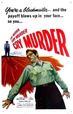 <i>Cry Murder</i> 1950 American crime film