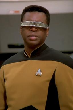 <span class="mw-page-title-main">Geordi La Forge</span> Character in Star Trek: The Next Generation and its feature films