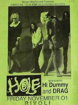 <span class="mw-page-title-main">Pretty on the Inside Tour</span> 1991 concert tour by Hole