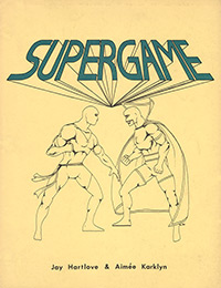 Cover of the book Supergame, first edition.jpg