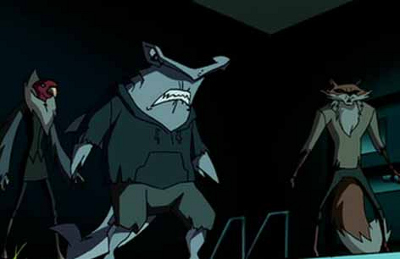 The Terrible Trio as they appear in The Batman.