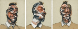 <i>Three Studies for George Dyer</i> Painting by Francis Bacon