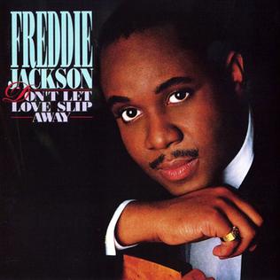 <i>Dont Let Love Slip Away</i> 1988 studio album by Freddie Jackson