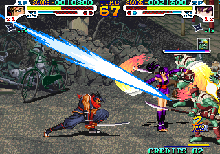 Screenshot of Fatal Fury (Neo Geo, 1991) - MobyGames