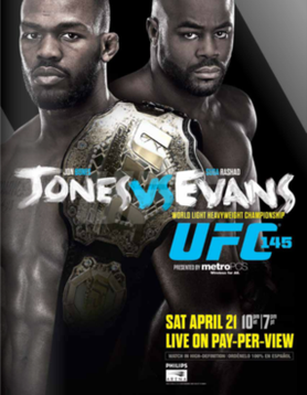 <span class="mw-page-title-main">UFC 145</span> Mixed martial arts event in 2012