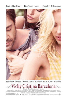 <i>Vicky Cristina Barcelona</i> 2008 film directed by Woody Allen