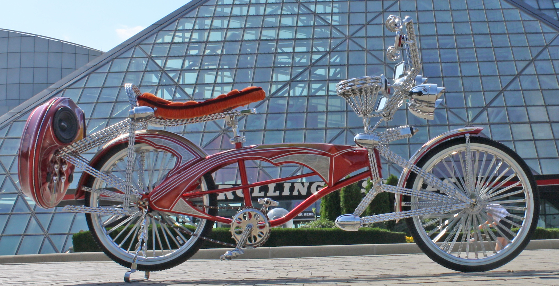 motorized lowrider bicycle