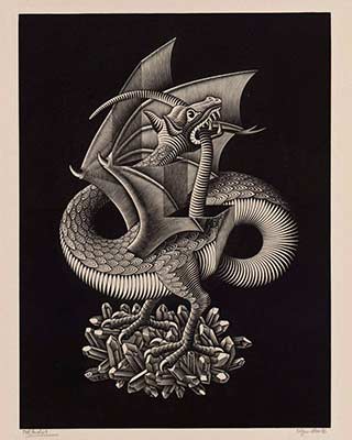 <i>Dragon</i> (M. C. Escher)