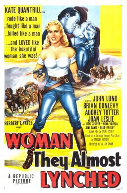 <i>Woman They Almost Lynched</i> 1953 film by Allan Dwan