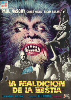 <i>La Maldicion de la Bestia</i> 1975 Spanish film