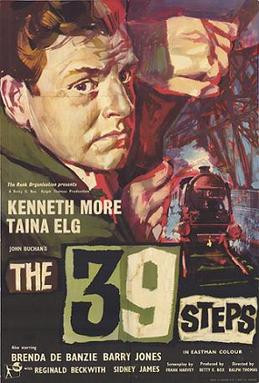 <i>The 39 Steps</i> (1959 film) 1959 British thriller by Ralph Thomas