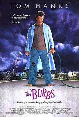 Film poster for The 'Burbs - Copyright 1989, U...