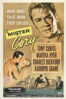 <i>Mister Cory</i> 1957 film by Blake Edwards