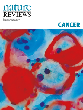 File:Nature Reviews Cancer journal cover volume 2 issue 1.png