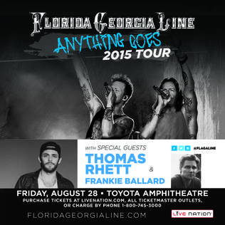 <span class="mw-page-title-main">Anything Goes Tour</span> 2015 concert tour by Florida Georgia Line