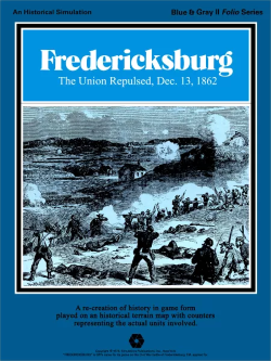 <i>Fredericksburg: The Union Repulsed</i> Board wargame published in 1975