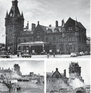 <span class="mw-page-title-main">Dundee West railway station</span> Disused railway station in Dundee, Scotland