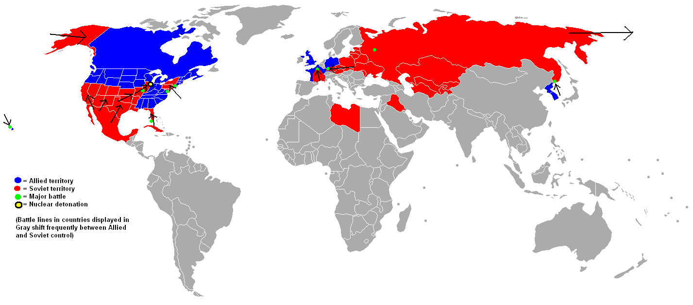 Red alert карта мира