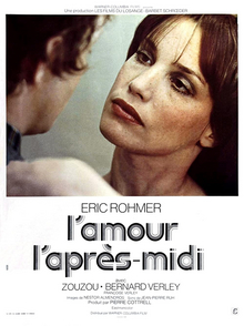 <i>Love in the Afternoon</i> (1972 film) 1972 film by Éric Rohmer