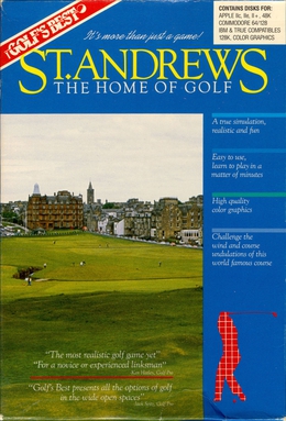 <i>Golfs Best: St. Andrews - The Home of Golf</i> 1986 sports video game