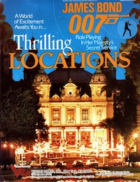 <i>Thrilling Locations</i> Spy fiction tabletop role-playing game supplement