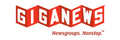 Giganews, Inc is a Usenet/newsgroup service provider. Founded in 1994, Giganews service is available to individual users through a subscription model and as an outsourced service to internet service providers. Well-known ISPs that have outsourced Usenet access to Giganews include RCN Corporation, BT, WOW!, and Kingston Communications.