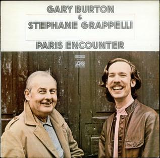 <i>Paris Encounter</i> 1972 studio album by Gary Burton and Stéphane Grappelli