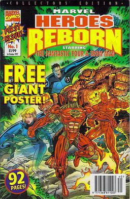 <i>Marvel Heroes Reborn</i> British comic book series