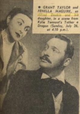 <i>Tether a Dragon</i> 1951 Australian play